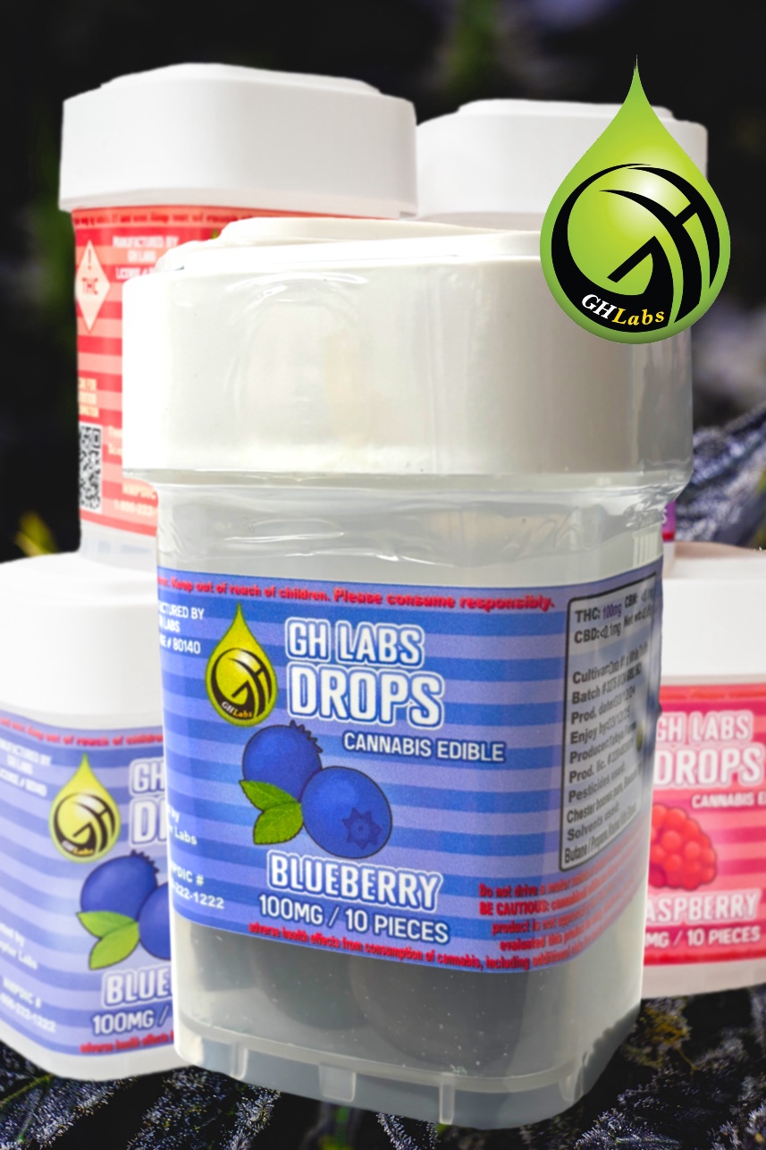 GH Drops Blueberry – 100mg