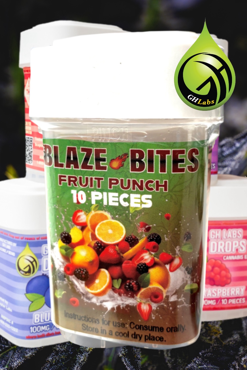 GH Gummies Fruit Punch – 100mg